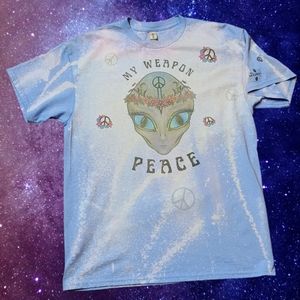 Alien Sugar Scull Grafic T - Flower Child